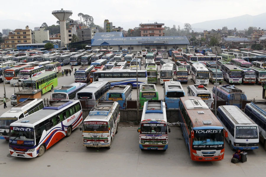 Public transport in Kathmandu